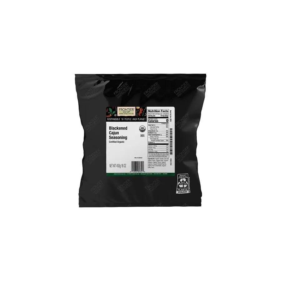 Frontier Co-op Blackened Cajun Seasoning, Organic 1 lb.