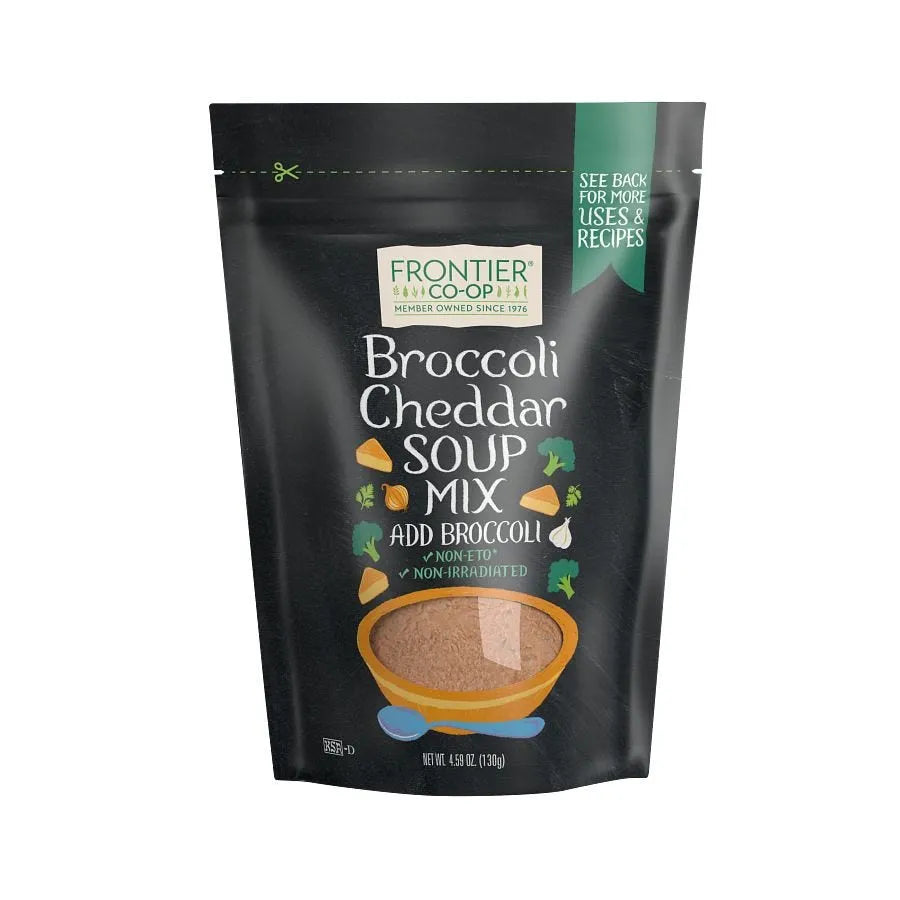 Frontier Co-op Broccoli Cheddar Soup Mix 4.59 oz.