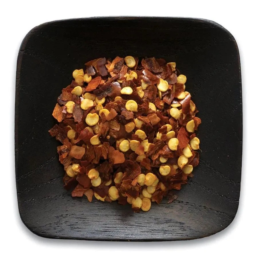 Frontier Co-op Red Chili Pepper, Crushed, Organic 1 lb.