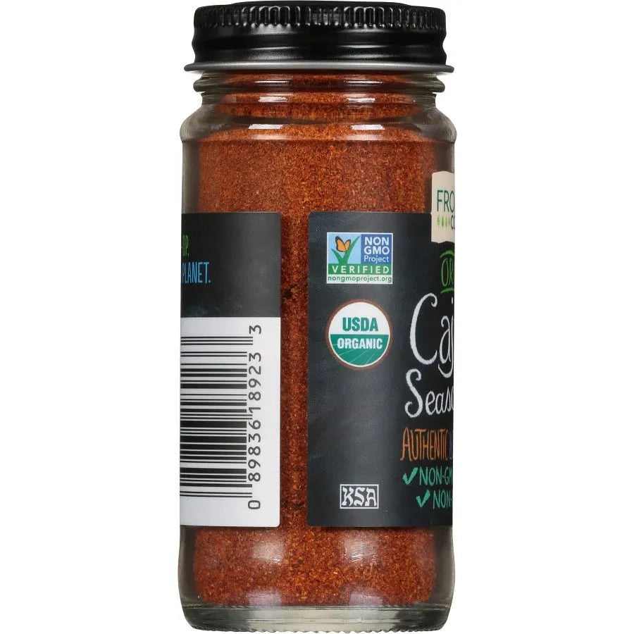 Frontier Co-op Cajun Seasoning, Organic 2.08 oz.