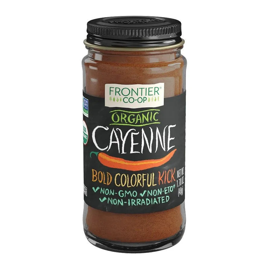 Frontier Co-op Cayenne, Ground, Organic 1.70 oz.