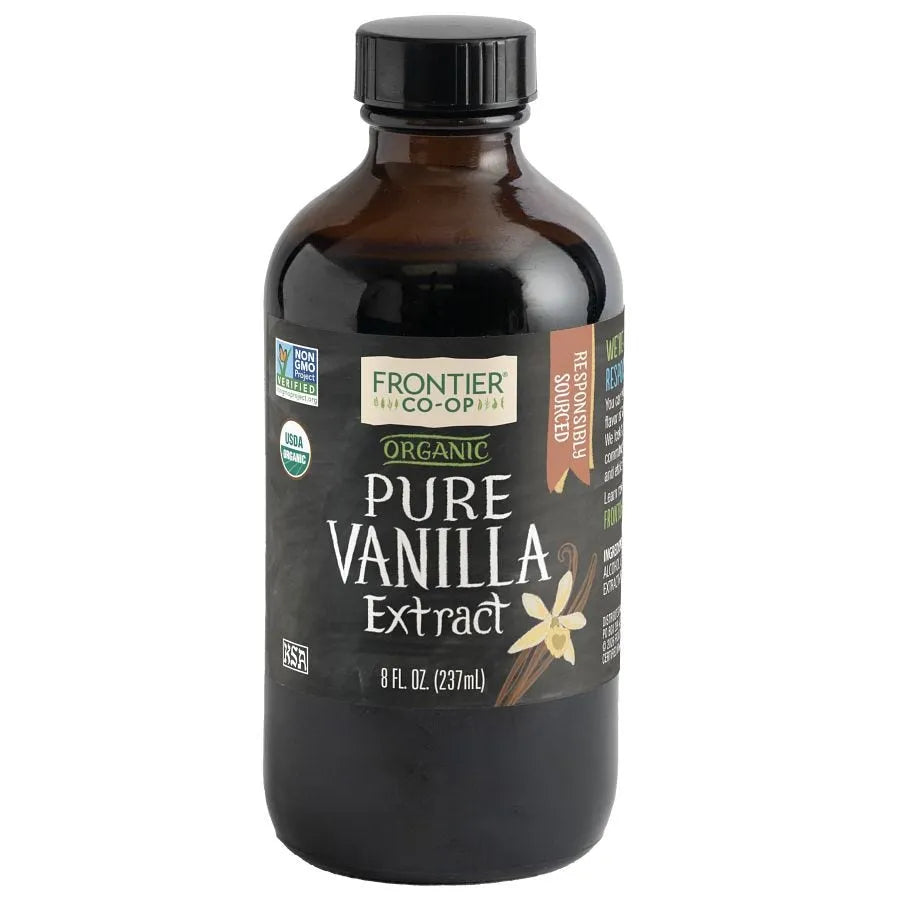 Frontier Co-op Pure Vanilla Extract, Organic 8 fl. oz.