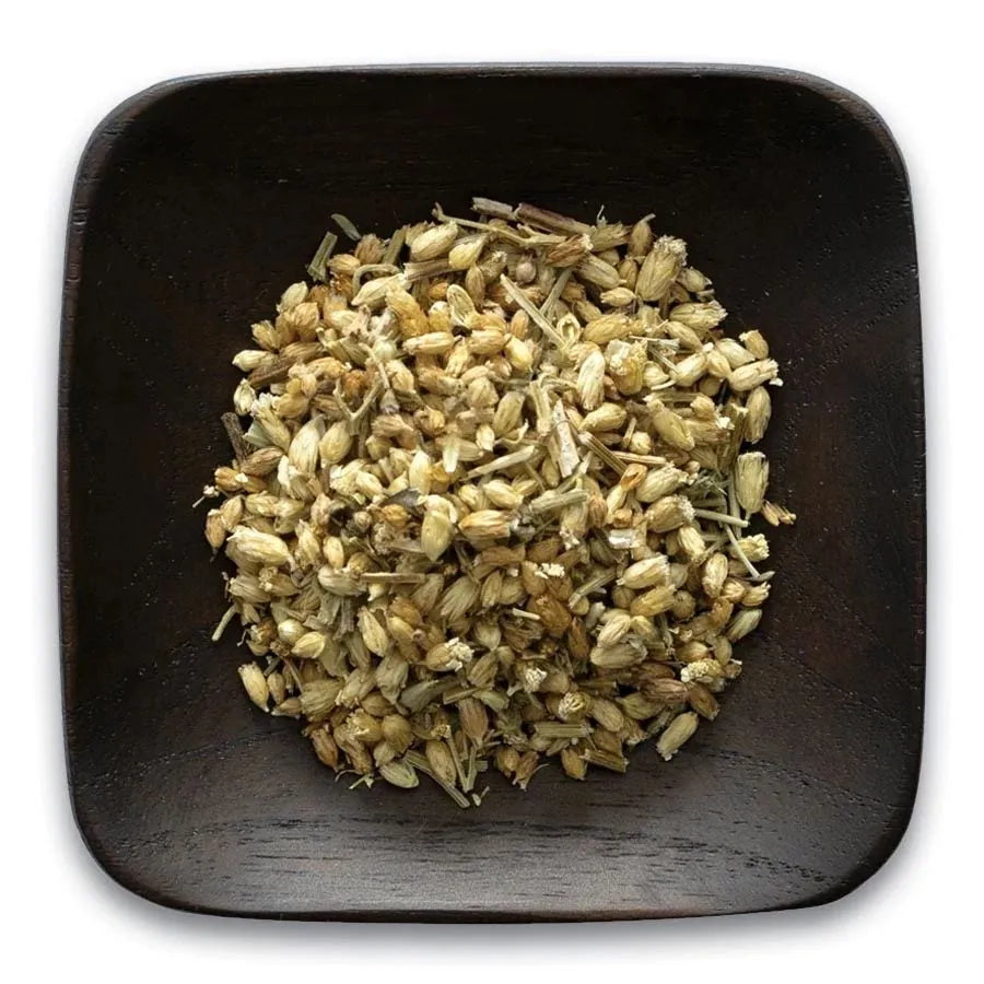Frontier Co-op Yarrow Flowering Tops, Cut & Sifted, Organic 1 lb.