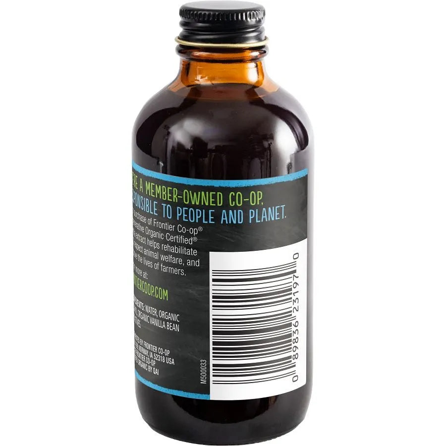 Frontier Co-op Madagascar Vanilla Extract, Regenerative Organic Certified® 4 fl. oz.