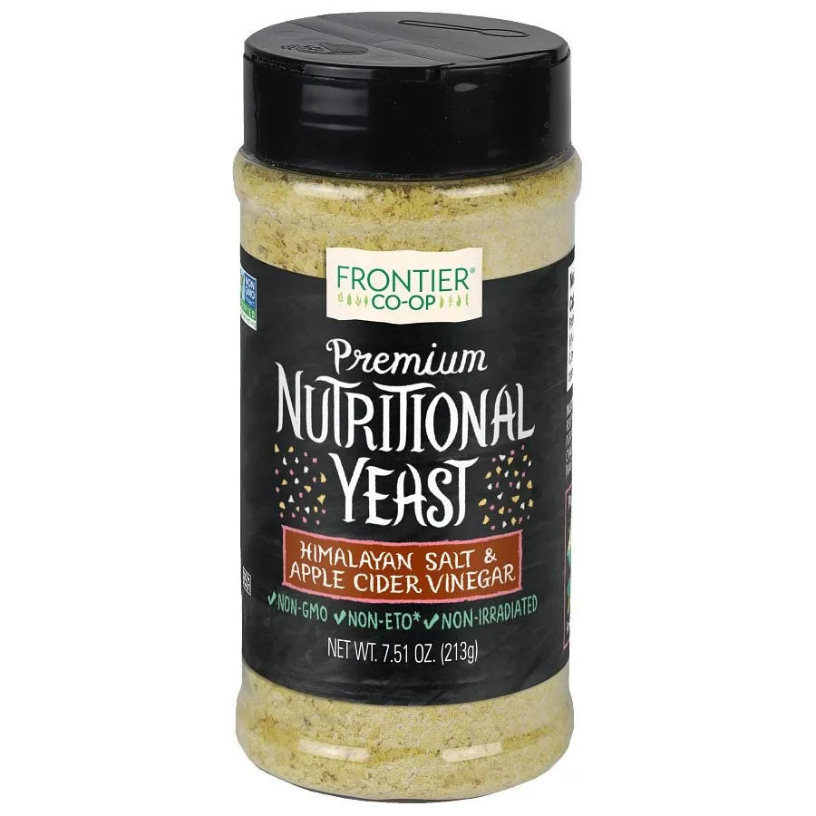 Frontier Co-op Himalayan Salt & Vinegar Nutritional Yeast Blend 7.51 oz.