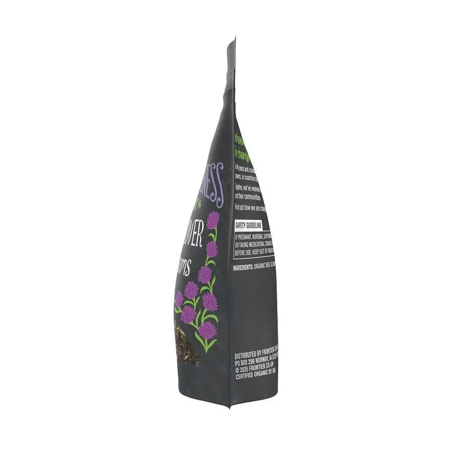 Frontier Co-op Whole Red Clover Blossoms, Organic 0.71 oz.