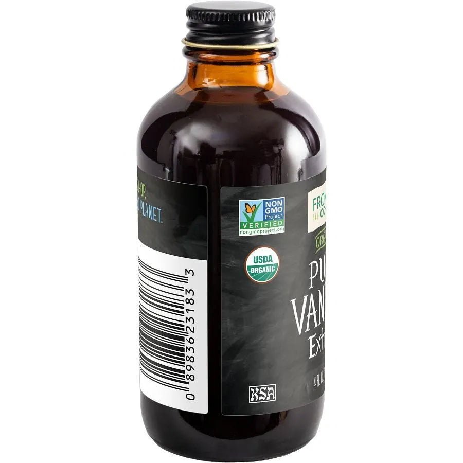 Frontier Co-op Pure Vanilla Extract, Organic 4 fl. oz.
