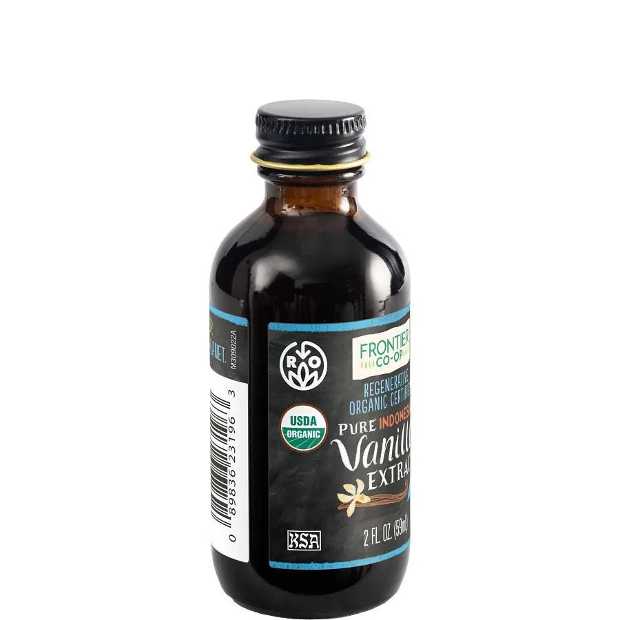 Frontier Co-op Pure Indonesian Vanilla Extract, Regenerative Organic Certified® 2 fl. oz.