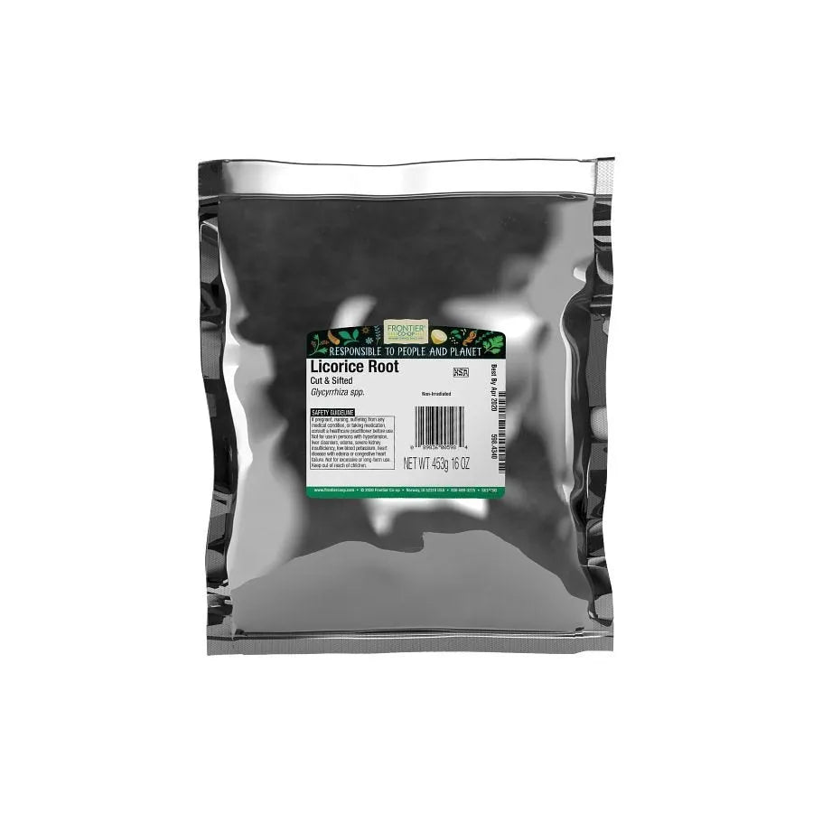 Frontier Co-op Licorice Root, Cut & Sifted 1 lb.