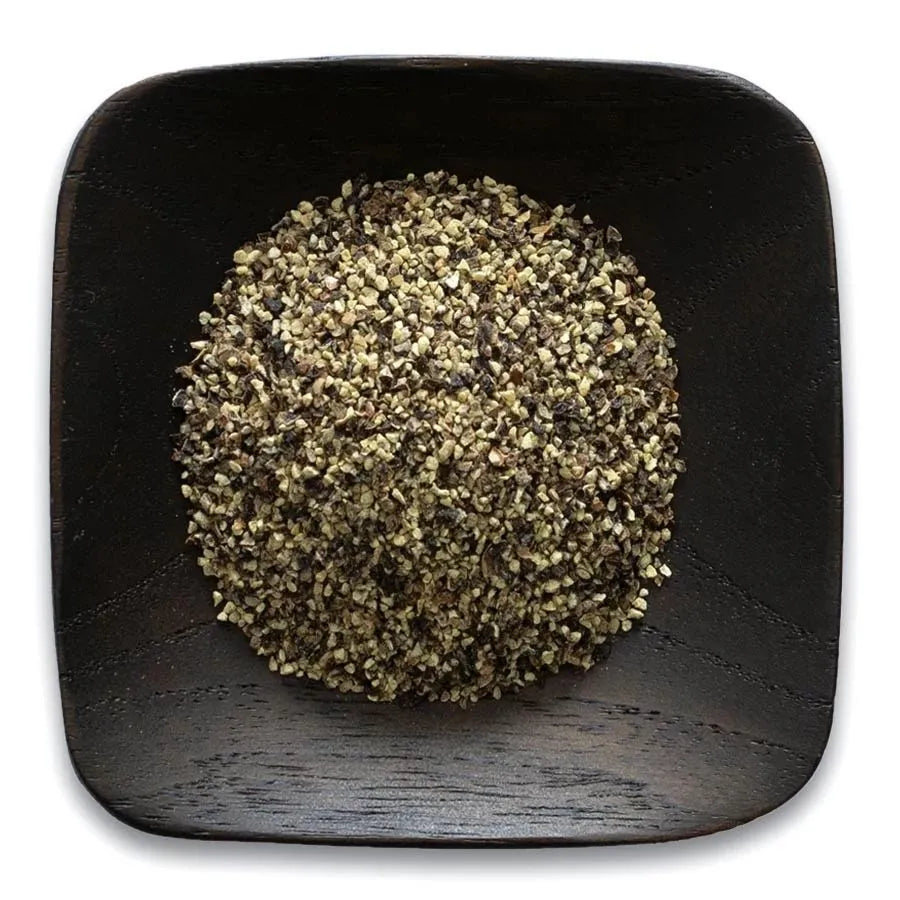 Frontier Co-op Black Pepper, Coarse Grind, Organic, Fairtrade Certified 1 lb.