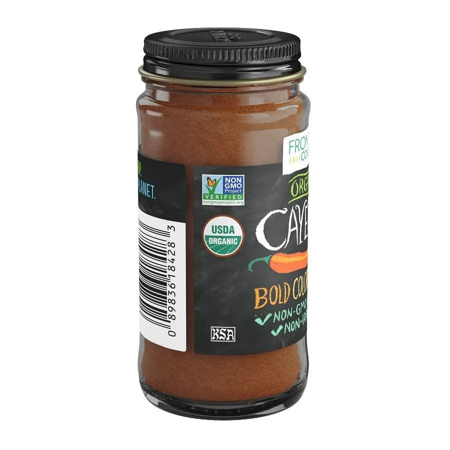 Frontier Co-op Cayenne, Ground, Organic 1.70 oz.