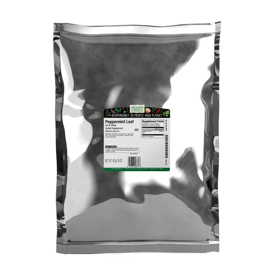 Frontier Co-op Peppermint Leaf, Cut & Sifted 1 lb.