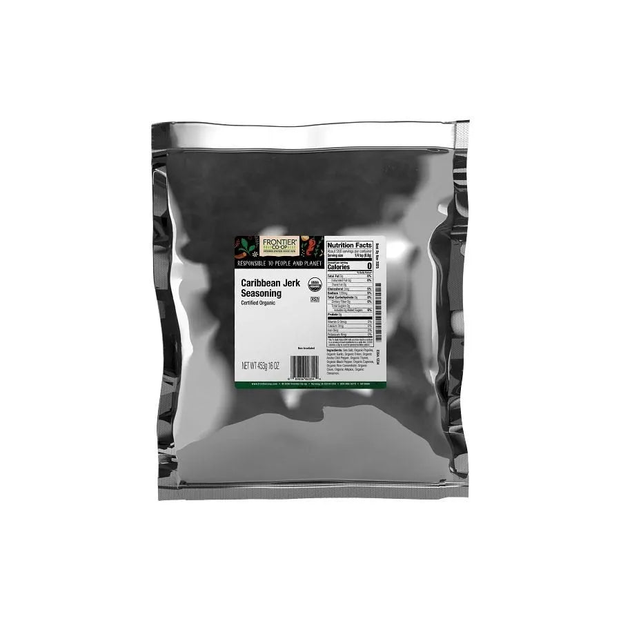 Frontier Co-op Caribbean Jerk Seasoning, Organic 1 lb.