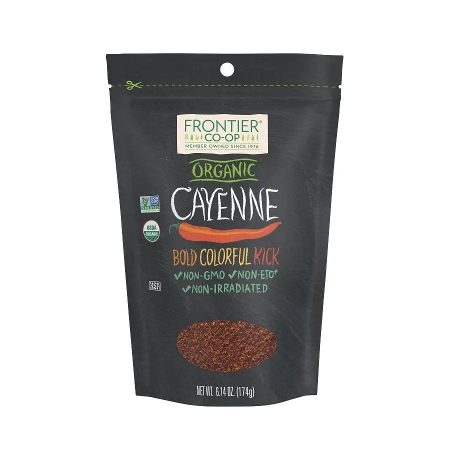 Frontier Co-op Cayenne, Ground, Organic 6.14 oz.