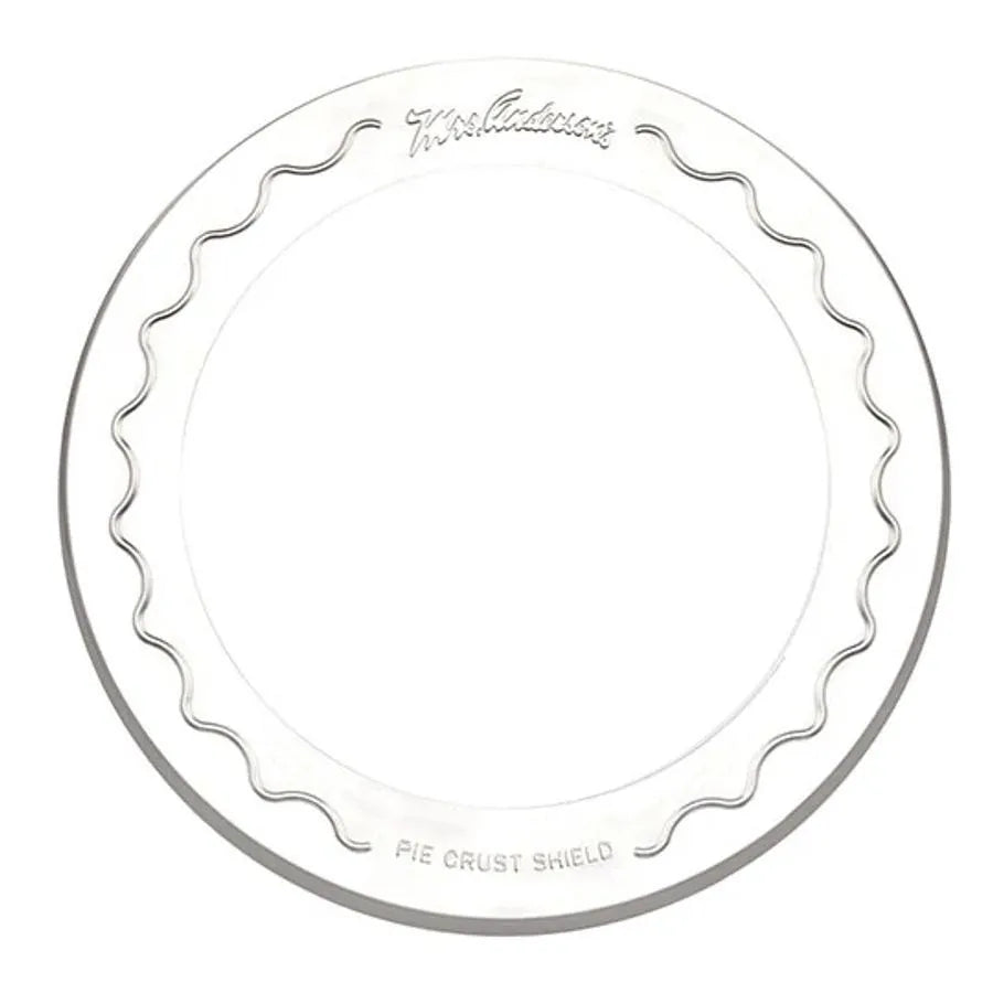 Mrs. Anderson Aluminum Pie Crust Shield 10"