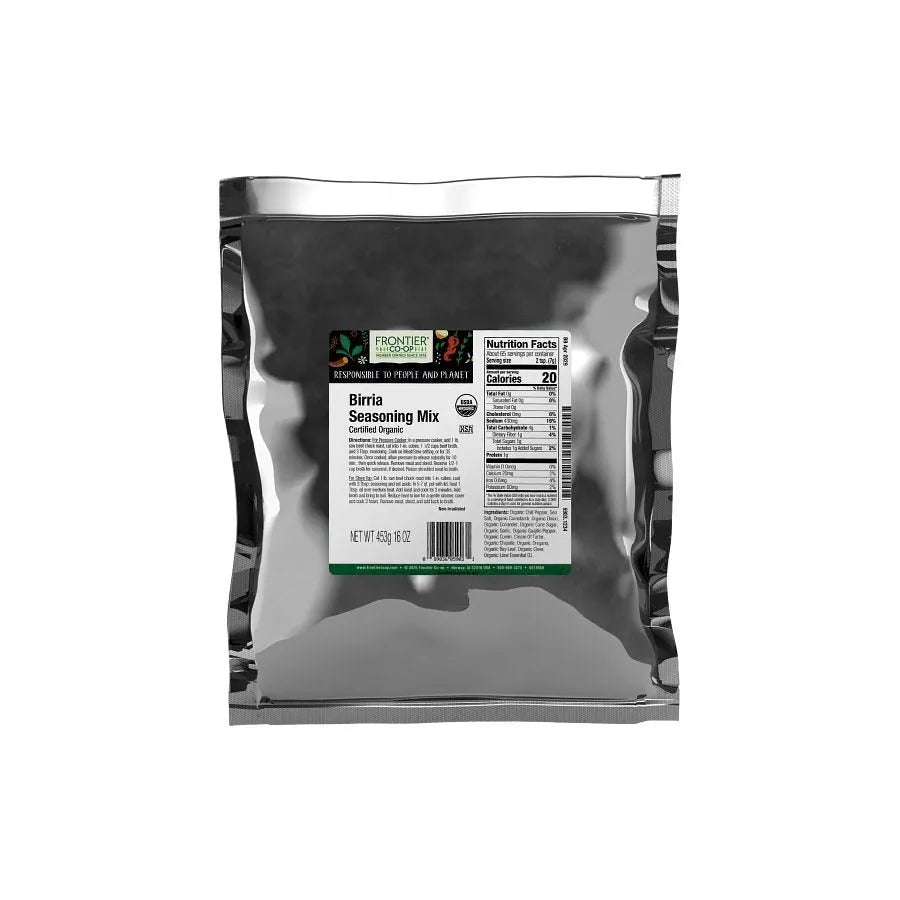 Frontier Co-op Birria Seasoning, Organic 1 lb.