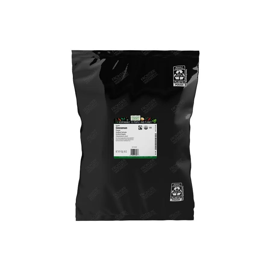 Frontier Co-op Ceylon Cinnamon, Ground, Organic, Fairtrade Certified 1 lb.