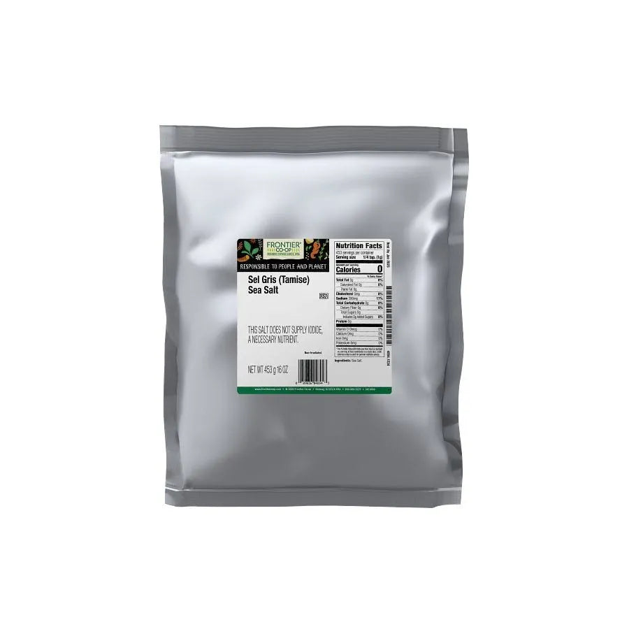 Frontier Co-op Sel Gris (Tamise) Sea Salt 1 lb.