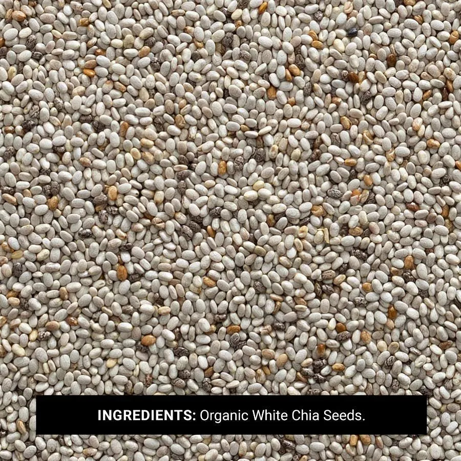 Frontier Co-op White Chia Seeds, Whole, Organic 1 lb.