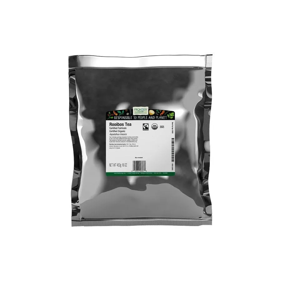 Frontier Co-op Rooibos Tea, Organic, Fairtrade Certified 1 lb.