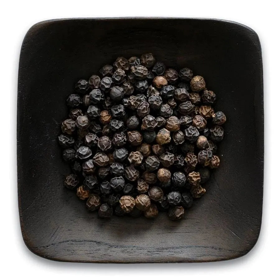 Frontier Co-op Black Peppercorns, Whole, Organic, Fairtrade Certified 1 lb.
