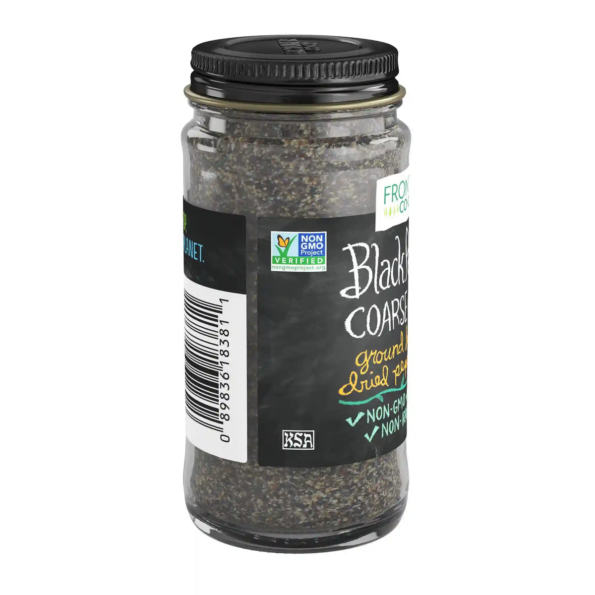 Frontier Co-op Coarse Grind Black Pepper 1.76 oz.