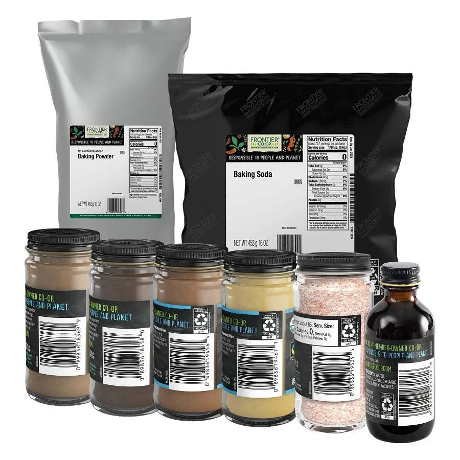 Frontier Co-op Pumpkin Cheesecake Flavors and Spice Set