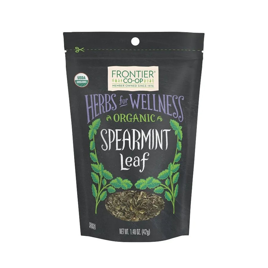 Frontier Co-op Spearmint Leaf, Organic 1.48 oz.