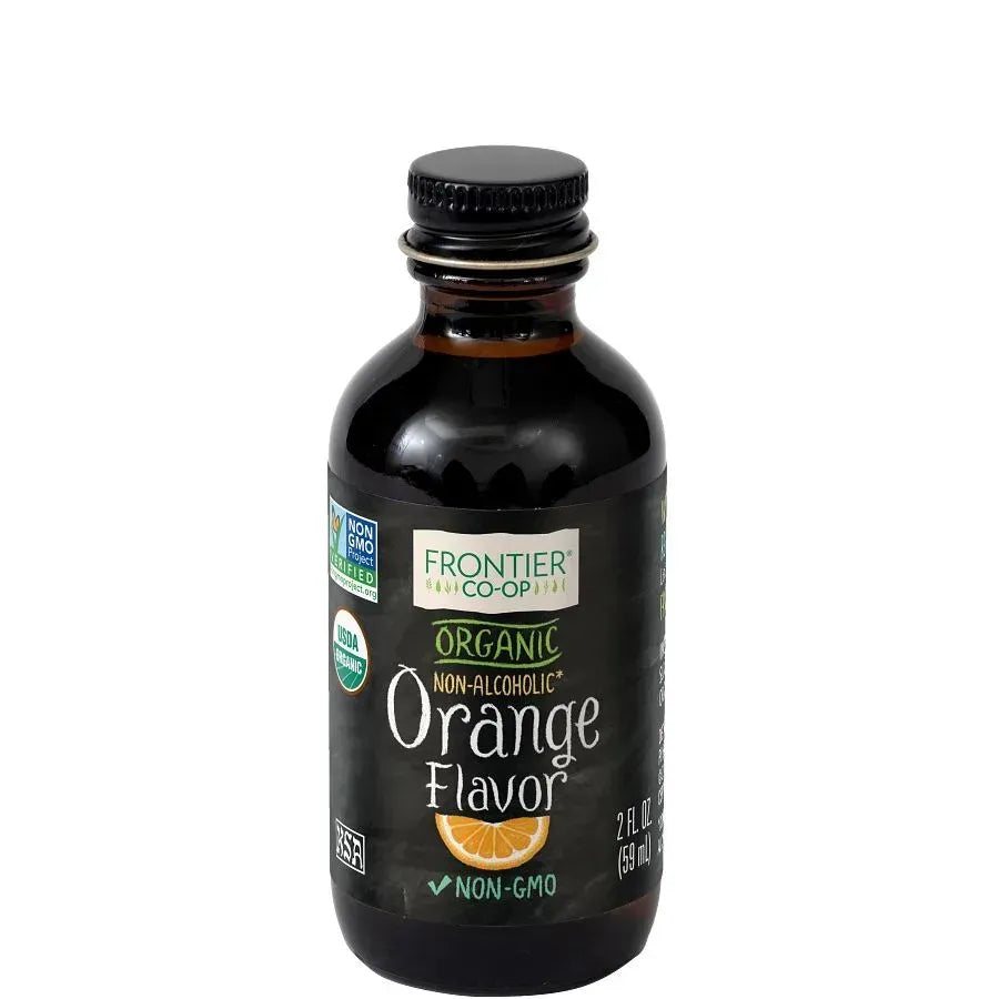 Frontier Co-op Organic Orange Flavor 2 fl. oz.