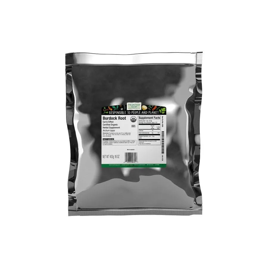 Frontier® Co-op Burdock Root, Cut & Sifted, Organic 1 lb.